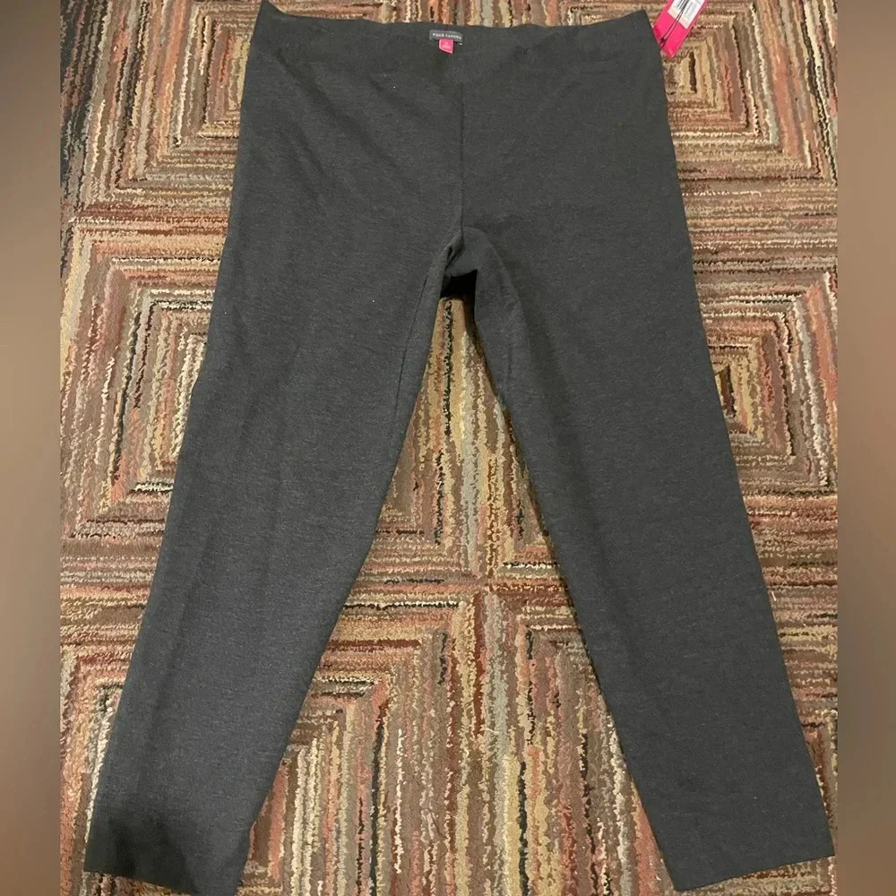 VINCE CAMITO PANTS WOMENS SIZE 2X GRAY NWT Stretch